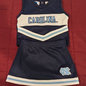 Carolina Cheerleading Outfit - Tar Heels - Size 3 to 6 Months